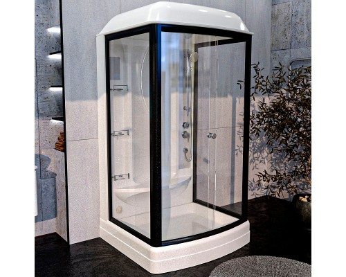 Душевая кабина Radomir Диана 1 118x108 1-05-6-0-0-0640 с баней с гидромассажем
