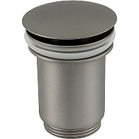 Донный клапан Remer 904CC114NPO click-clack Никель матовый брашированный