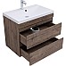 Тумба под раковину Aquanet Нота New 75 334192 подвесная Дуб веллингтон табак
