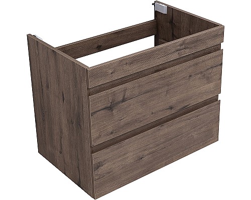 Тумба под раковину Aquanet Нота New 75 334192 подвесная Дуб веллингтон табак