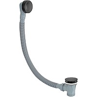 Слив-перелив Remer 96PCCNO click-clack Черный матовый