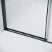 Душевой уголок Grossman Style 110х90 120.K33.05.1190.21.02 профиль Черный матовый стекло шиншилла