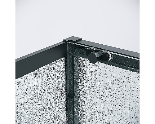 Душевой уголок Grossman Style 120х90 120.K33.05.1290.21.02 профиль Черный матовый стекло шиншилла