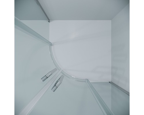 Душевой уголок Grossman Classic 90х90 301.K33.04.9090.10.00 профиль Хром стекло прозрачное