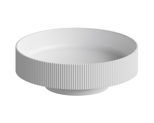 Раковина-чаша Boheme Corian 40 Белая матовая