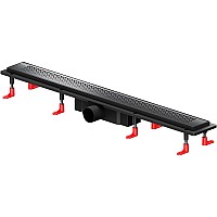 Душевой лоток AM.PM PrimeFlow 80 W02SC-P11-080-01BM с Черной матовой решеткой Cut Gradient