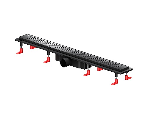 Душевой лоток AM.PM PrimeFlow 80 W02SC-P11-080-01BM с Черной матовой решеткой Cut Gradient