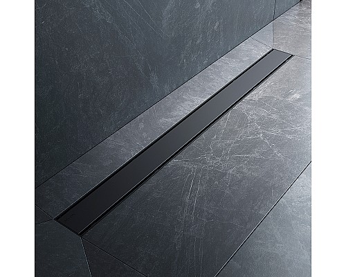 Душевой лоток AM.PM PrimeFlow 90 W02SC-U11-090-04BM с Черной матовой решеткой / под плитку Tile