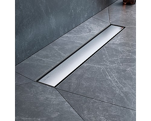 Душевой лоток AM.PM MasterFlow 50 W01SC-U11-050-04SB с решеткой Хром матовый / под плитку Tile