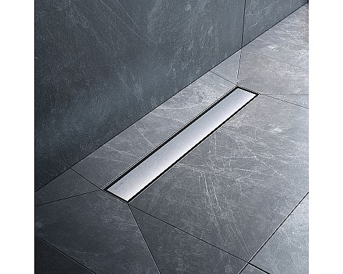 Душевой лоток AM.PM MasterFlow 50 W01SC-U11-050-04SB с решеткой Хром матовый / под плитку Tile