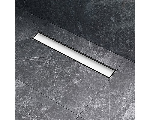 Душевой лоток AM.PM MasterFlow 50 W01SC-U11-050-04SB с решеткой Хром матовый / под плитку Tile