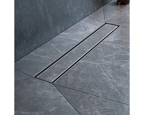 Душевой лоток AM.PM MasterFlow 50 W01SC-U11-050-04SB с решеткой Хром матовый / под плитку Tile