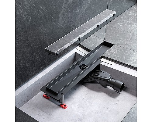 Душевой лоток AM.PM MasterFlow 50 W01SC-U11-050-04SB с решеткой Хром матовый / под плитку Tile