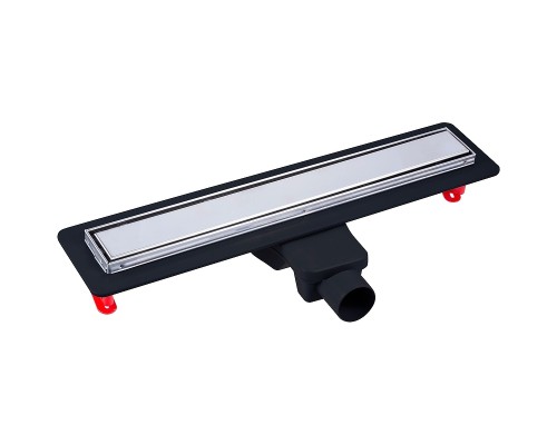 Душевой лоток Berges Optim Line Plus 800 090518 с решеткой Хром глянцевый / под плитку