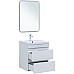 Тумба под раковину Aquanet Нота New 58 335417 подвесная Белый глянец