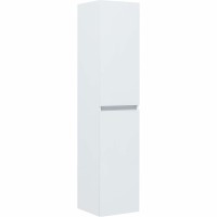 Шкаф пенал Aquanet Вега 35 329126 подвесной Белый глянец