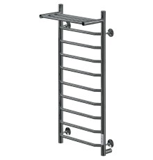 Электрический полотенцесушитель Comfysan Scola EC-10 100x50 с полкой Хром