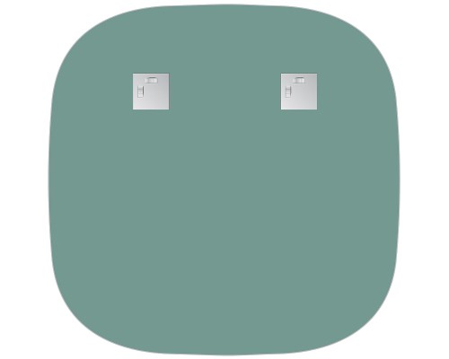 Зеркало Evoform Primary 70х70 BY 0138 со шлифованной кромкой