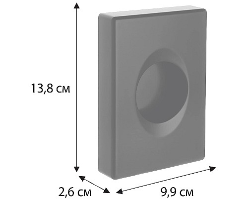 Диспенсер гигиенических пакетов Fixsen Hotel FX-31028B Черный