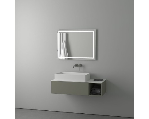 Зеркало Evoform Ledline 60x80 с подсветкой 24 W - без выключателя