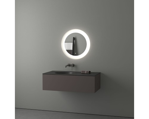 Зеркало Evoform Ledshine d60 с подсветкой 13.5 W - сенсорный выключатель - нейтральный белый свет