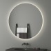 Зеркало Evoform Ledshine d100 с подсветкой 27 W - без выключателя - нейтральный белый свет