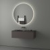 Зеркало Evoform Ledshine d100 с подсветкой 27 W - без выключателя - нейтральный белый свет