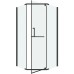 Душевой уголок Grossman Pragma 100х100 302.K33.03.1010.42.00 профиль Графит сатин стекло прозрачное
