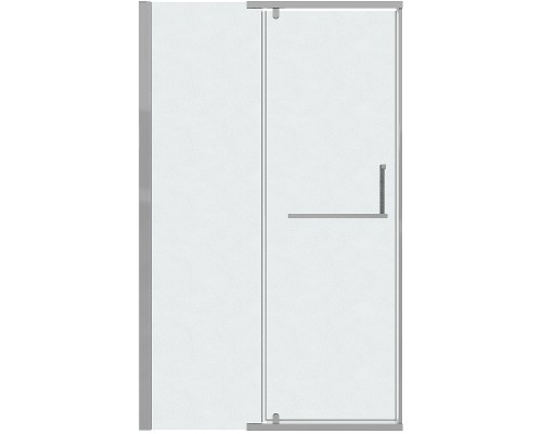 Душевая дверь Grossman Pragma 100 100.K33.03.100.10.02 профиль Хром стекло шиншилла