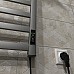 Электрический полотенцесушитель Маргроид 8110 профильный 800x500 8110-8050-5179-7024 с полкой Графитовый серый