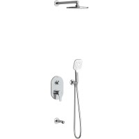 Душевая система Teska Amos AS3400 Хром