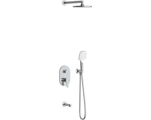 Душевая система Teska Amos AS3400 Хром