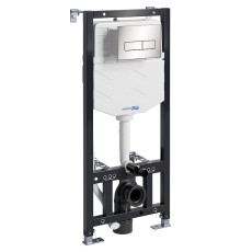 Инсталляция WasserKRAFT Aller 10TLT.010.ME.BN03 для унитаза с клавишей смыва Никель