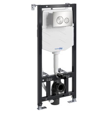 Инсталляция WasserKRAFT Aller 10TLT.010.ME.BN02 для унитаза с клавишей смыва Никель