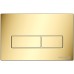 Смывной бачок WasserKRAFT Aller 10TLT.031.ME.PG03 для унитаза с клавишей смыва Золото