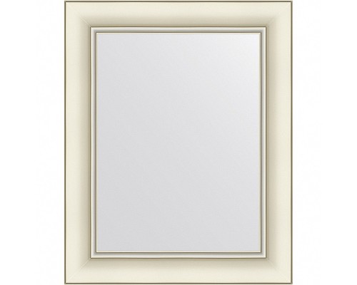 Зеркало Evoform Definite 51х41 BY 7625 в багетной раме - Белый с серебром 60 мм