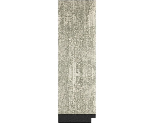 Зеркало Evoform Exclusive Floor 201х81 с фацетом в багетной раме - Алюминий 90 мм