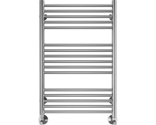 Водяной полотенцесушитель Terminus Аврора П16 500х800 4670078529312 Хром, нижнее подключение, G 1/2" ВР, с угловым соединением