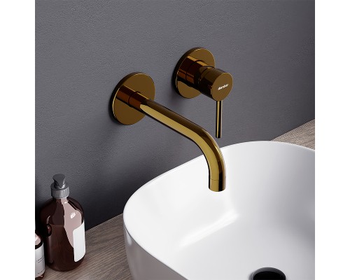Смеситель для раковины Damixa Scandinavian Pure 360260600 Золото