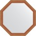 Зеркало Evoform Octagon 72х72 в багетной раме - Бронзовые бусы на дереве 60 мм