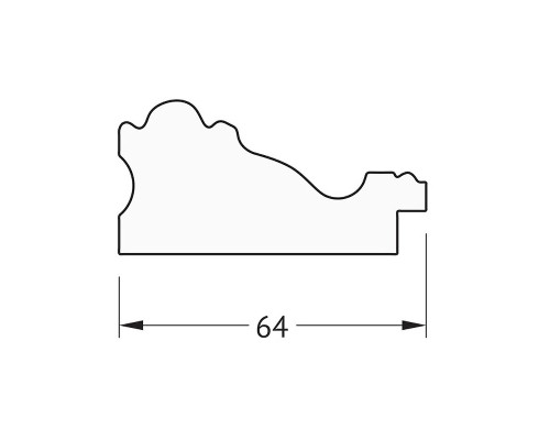 Зеркало Evoform Octagon 52х52 BY 3724 в багетной раме - Версаль бронза 64 мм