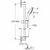 Душевой гарнитур Grohe Tempesta 110 Хром