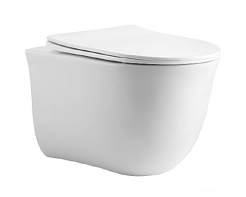 Унитаз Aquatek Классик AQ1112T-00 подвесной с сиденьем Микролифт