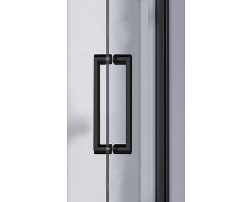 Душевой уголок Vincea Como-N 160x100 профиль Черный стекло прозрачное