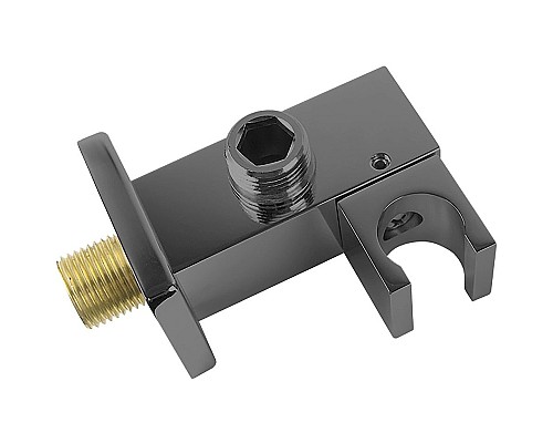 Душевая система Vincea Inspire VSFW-321MT1GM с термостатом Вороненая сталь