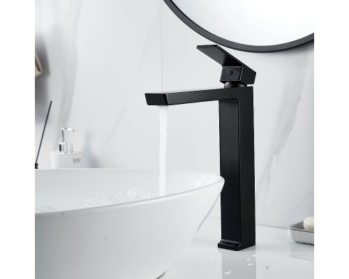 Смеситель для раковины Rose R18H Черный матовый