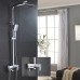 Душевая система Rose R15F Белая Хром