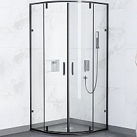 Душевой уголок RGW Classic CL-55B 90x90 72095599-14 профиль Черный стекло прозрачное