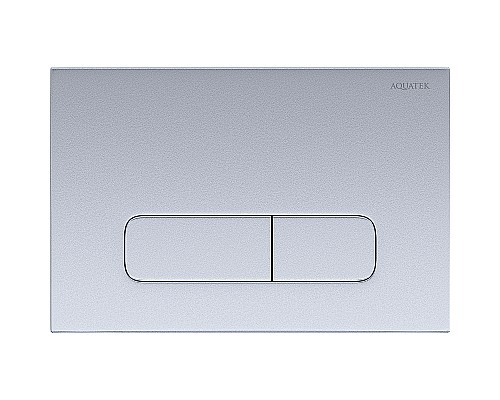 Комплект унитаза с инсталляцией Aquatek Set Aquatek Поларис-014 4в1 с сиденьем Микролифт и клавишей смыва Хром матовый