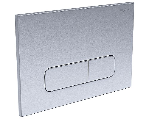 Комплект унитаза с инсталляцией Aquatek Set Aquatek Поларис-014 4в1 с сиденьем Микролифт и клавишей смыва Хром матовый